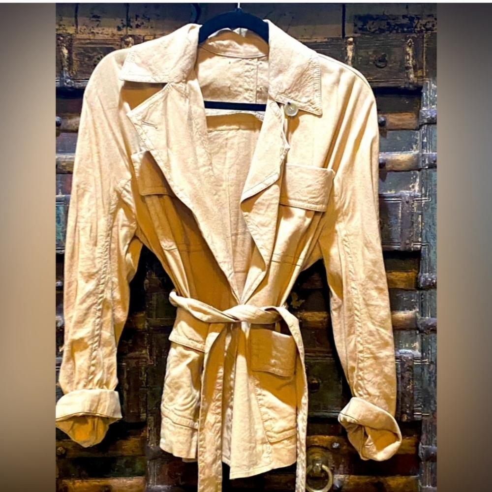 Vince Trench Mini belt Jacket